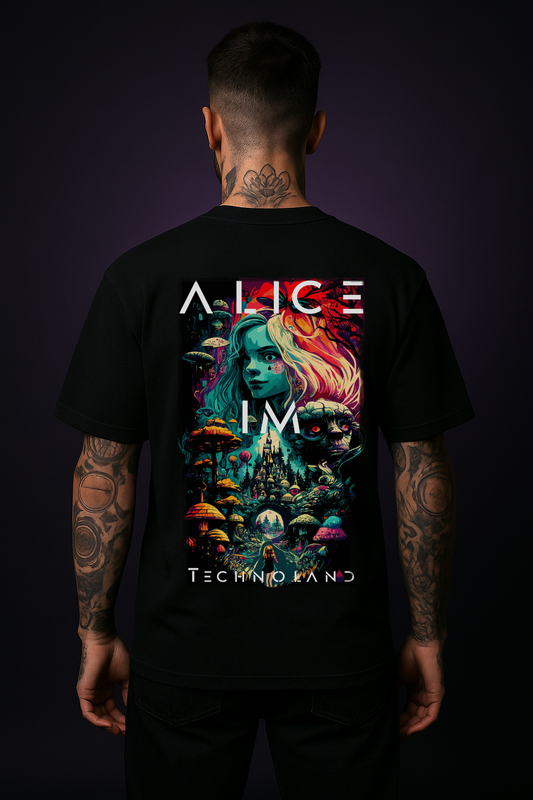 Alice im Technoland Oversized Shirt